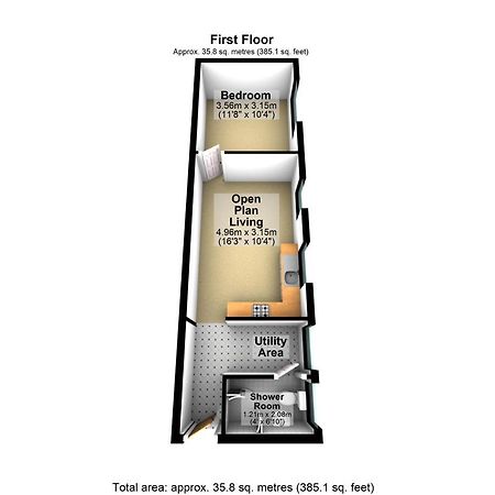 Sutton Contractor Accommodation - Warrington, St Helens Clock Face Exterior foto
